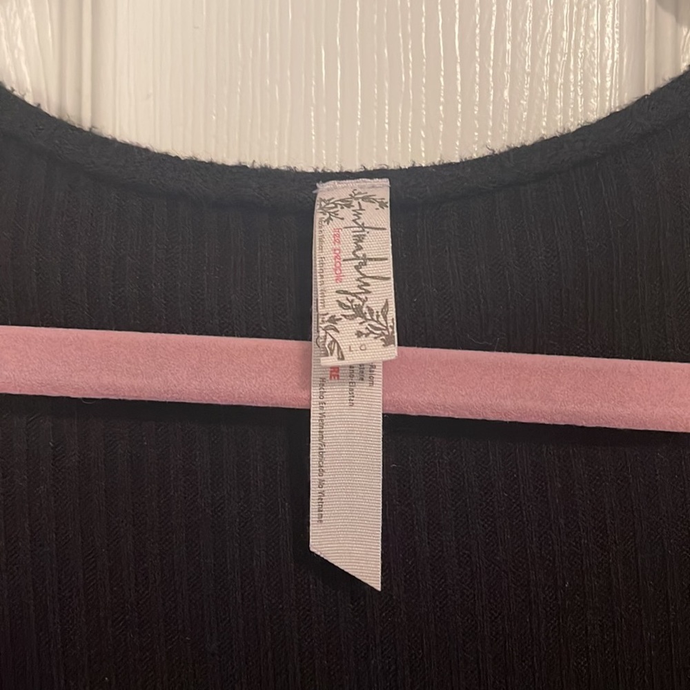 Free People Intimately Ribbed V-Neck Bodysuit - Picture 2 of 5